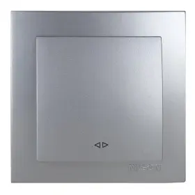 Выключатель Nilson Touran серебро 1кл промежуточный ( 24131010 )