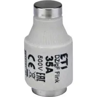 Запобіжник ETI 002313101 D III DZ 35A/500V Запобіжник ETI 002313101 D III DZ 35A/500V