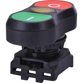 Сдвоенная кнопка-модуль «ON/OFF» с подсветкой ETI 004771392 EGTI-Y (желтая)