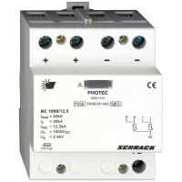 Розрядник для фотовольтаїки Schrack IS011110 1000В DC 12,5kA клас I+II (B+C) Розрядник для фотовольтаїки Schrack IS011110 1000В DC 12,5kA клас I+II (B+C)