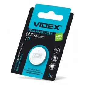 Литиевая батарейка Videx CR2016 (CR2016 1B) 1 шт