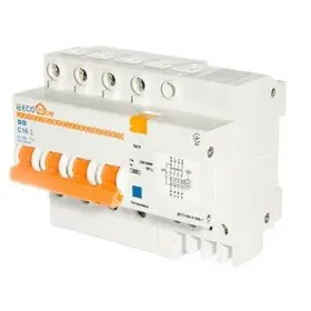 Выключатель дифференциального тока ECOHOME ДВ 3P+N 16A 30мА (ECO030020001)
