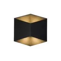 Уличный светильник Nowodvorski 8142 Triangles LED 2x5W 3000K 700Lm IP54 черный