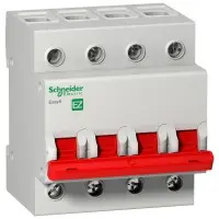 Вимикач нантаження Schneider Electric EZ9S16463 І-О 4Р 400В 63А/5кА Вимикач нантаження Schneider Electric EZ9S16463 І-О 4Р 400В 63А/5кА