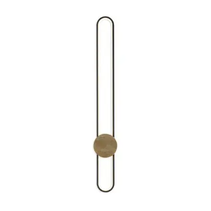 Бра, настінний світильник Goldlux 333919 Florentyna LED 1x24W 4000K 3000Lm IP20 чорний