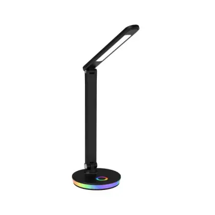 Настольная лампа Goldlux 325044 Neptun Led 1x7W 4000K+RGB 450Lm IP20 Черная