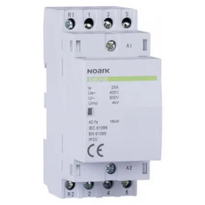 Модульный контактор NOARK Ex9CH25 40 230В 25А 4NO (102412)