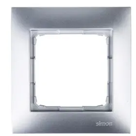 Одинарна рамка Kontakt Simon Simon 54 Premium DR1/43 (срібло)