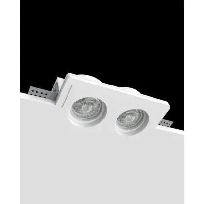 Точечный светильник Promin Double S GU10/G5.3 2x10W IP20 Wh