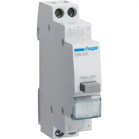 Кнопочный выключатель Hager SVN342 230В/16А 2НЗ