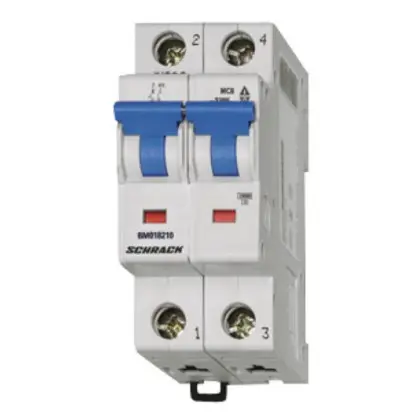 Автоматический выключатель Schrack BM617225ME 6кА 25А 2P х-ка C ME