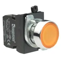 Натискна кнопка EMAS CM100DS (1НО) жовта Натискна кнопка EMAS CM100DS (1НО) жовта