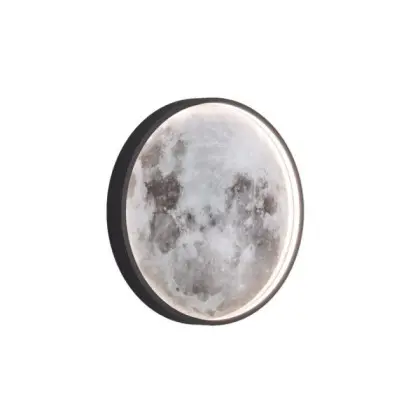 Бра, настенный светильник Kloodi WA-MOON 400 CCT LED 1x12W 3000K-6000K IP20 Bk