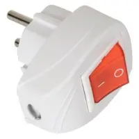 Вилка FAR F131 с выключателем и подсветкой (7.4.2.164529)