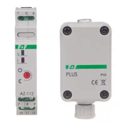 Сумеречное реле F&F AZ-112-PLUS 220В 16А Сумеречное реле F&F AZ-112-PLUS 220В 16А