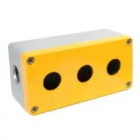 Трехместный алюминиевый кнопочный пост TP Electric 3390-822-0600 72x142x57мм IP67 Трехместный алюминиевый кнопочный пост TP Electric 3390-822-0600 72x142x57мм IP67