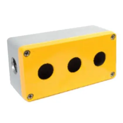 Трехместный алюминиевый кнопочный пост TP Electric 3390-822-0600 72x142x57мм IP67