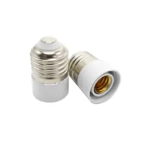 Патрон переходник с E27 на Е14 VL271 белый Violux ( 950018 )