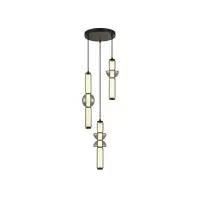 Люстра Italux PND-27372-3A-57W-BK Bruni Led 3x57W 3000K 6638Lm IP20 Чорна Люстра Italux PND-27372-3A-57W-BK Bruni Led 3x57W 3000K 6638Lm IP20 Чорна