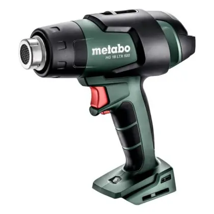 Аккумуляторный фен Metabo HG 18 LTX 500 18 В 160-200 л/мин 300/500 ⁰С (610502850)