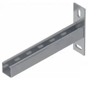 Посилена консоль METAKSAN C41 600 20 HDG 41x41 600мм 2мм