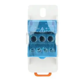 Розподільчий блок CNC FTUKK80 80А 31х70х45,5мм на DIN-рейку (Б00043066)