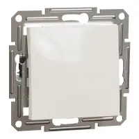 Вимикач кнопковий Schneider Electric Asfora без рамки кремовий (EPH0770123) Вимикач кнопковий Schneider Electric Asfora без рамки кремовий (EPH0770123)
