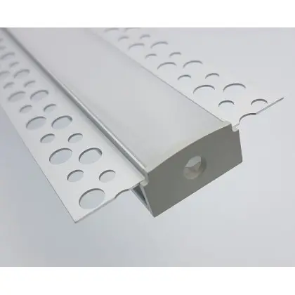 LED-профиль врезной под штукатурку, 3 метра (ЛПШ28_3) LED-профиль врезной под штукатурку, 3 метра (ЛПШ28_3)