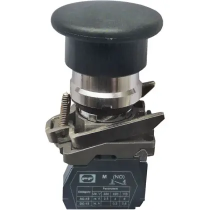 Кнопка Promfactor FP4-BC21 1NO черная (FP4-BC21) Кнопка Promfactor FP4-BC21 1NO черная (FP4-BC21)