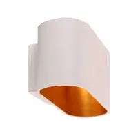 Бра, настінний світильник Goldlux 324429 Elissa G9 1x10W IP20 WH