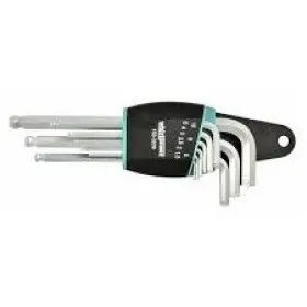 Набор шестигранных Г-подобных ключей Whirlpower 158-3209 (21700) 1,5-10мм (9шт)