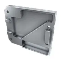 Заглушка Lumines для типу UNICO без отвору права срібло