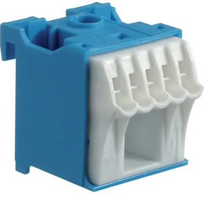 Блок Hager KN06N N-клемма 1x16мм2+5x4мм2