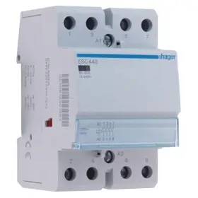 Безшумний контактор 40A ESC440 (4НО, 230В) 3м Hager