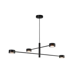 Підвісний світильник, люстра Nordlux 2010803003 Clyde LED 4x16W 2700K 350Lm IP20 чорний