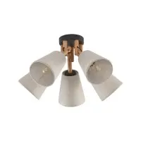Люстра TK Lighting 575 Vaio E27 5x15W IP20 бежевая