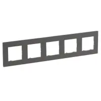 Рамка 5-постова Legrand Niloe Step сталь (863495) Рамка 5-постова Legrand Niloe Step сталь (863495)
