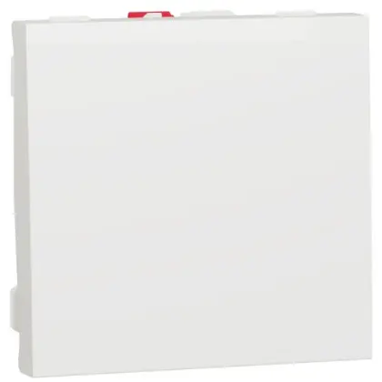 Одноклавішний вимикач Schneider Electric NU320118 (схема 1) 10А 2М (білий)