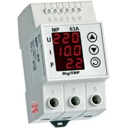 Реле напряжения V-protector МР-63 DigiTOP