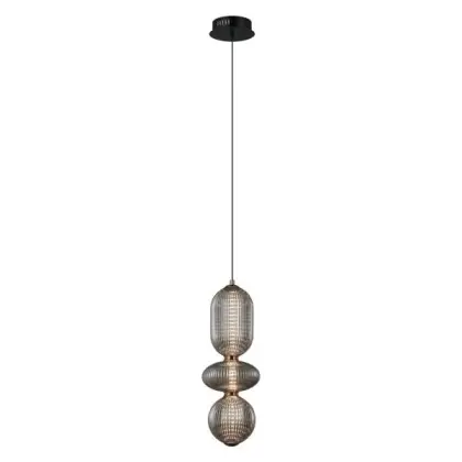 Подвесной светильник, люстра Italux PND-8545-3-AB-SG Nico LED 3x15W 3000K 363Lm IP20 дымчатый Подвесной светильник, люстра Italux PND-8545-3-AB-SG Nico LED 3x15W 3000K 363Lm IP20 дымчатый