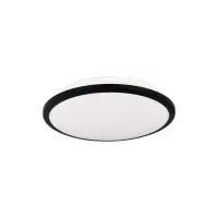 Світильник стельовий Zuma Line 5905316643987 Moren LED 1x22W 3000K/4000K/5500K 1700Lm IP20 чорний
