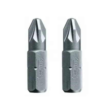 Биты Stanley Pozidriv PZ1х25мм (2шт) Биты Stanley Pozidriv PZ1х25мм (2шт)