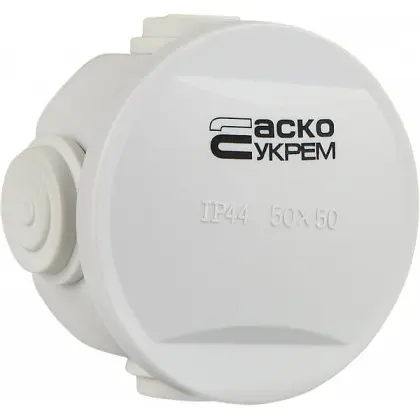 Розподільча коробка Аско-Укрем (TY-RA) 50x50мм (A0150170015) Розподільча коробка Аско-Укрем (TY-RA) 50x50мм (A0150170015)