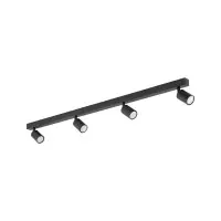Светильник поворотный, спот TK Lighting 10792 Nex GU10 4x10W IP20 черный