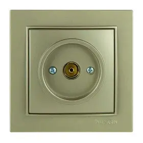 Розетка Nilson Thor золото TV кінцева ( 27151029 )