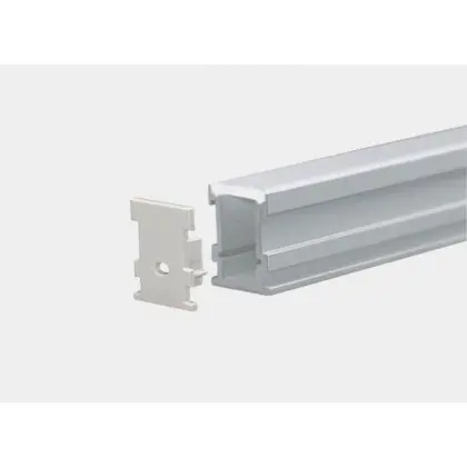 LED-профіль MLG підлоговий LP26211 з розсіювачем, 2 метра