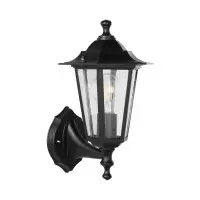 Вуличний світильник Eglo 22468 Laterna E27 1x60W IP44 чорний Вуличний світильник Eglo 22468 Laterna E27 1x60W IP44 чорний