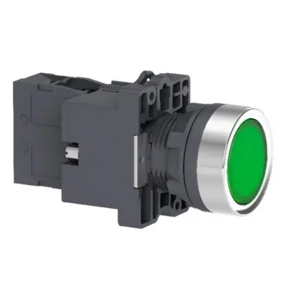Кнопка Schneider Electric Easy Harmony XA2EW33B1 зеленая