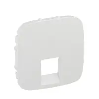 Панель розетки RJ11/RJ45 Legrand Valena Allure белая Панель розетки RJ11/RJ45 Legrand Valena Allure белая