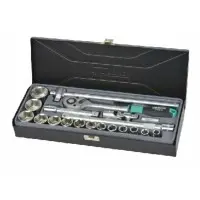 Набір головок Whirlpower 1614-SK13 (23355) 1/2" 10-32мм (19шт. в металевому кейсі)